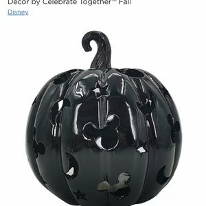 Disney's Mickey Mouse Faux Black Pumpkin LED Table Decor